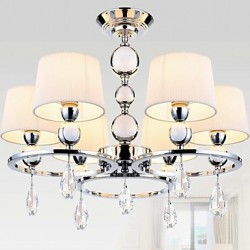 40w Modern/Contemporary Crystal Chrome Metal Chandeliers Bedroom / Dining Room / Study Room/Office / Hallway