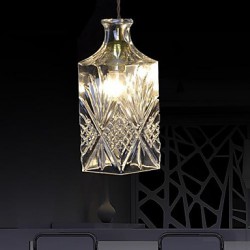 60W Modern/Contemporary Crystal Metal Pendant Lights Living Room