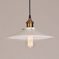 Max 60W Vintage Painting Metal Pendant Lights Living Room / Bedroom