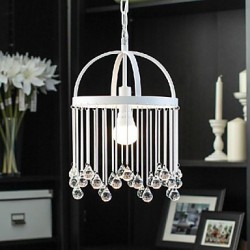 MAX 60W Modern/Contemporary / Traditional/Classic Crystal / Mini Style Painting Metal Pendant LightsLiving Room / Bedroom / Dining Room /