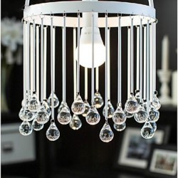 MAX 60W Modern/Contemporary / Traditional/Classic Crystal / Mini Style Painting Metal Pendant LightsLiving Room / Bedroom / Dining Room /