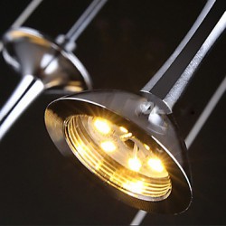 Pendant Lights LED 3 Lights Round Backplate Modern/Contemporary Living Room / Bedroom/Office Metal