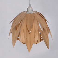 12W Vintage LED Creative Home Cage Bird Bamboo Chandeliers Living Room / Bedroom
