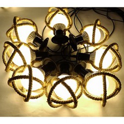 Rope lamp Chandelier Clothing Coffee Hall long Creative The Heavenly Maids Scatter Blossoms. Spider lamp
