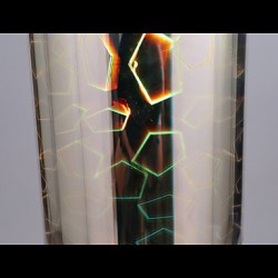Dream laser Engraving Chrome Plated pendant lamp L