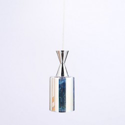 Dream laser Engraving Chrome Plated pendant lamp L