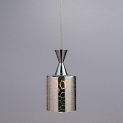 Dream laser Engraving Chrome Plated pendant lamp L