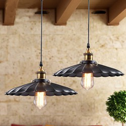 Retro Classic European Style Pendant Lights Dining Room Metal Art Droplight Give 40w Bulb Diameter 42CM