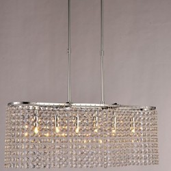 Max 40W Modern/Contemporary Crystal / Bulb Included Electroplated Pendant Lights Living Room / Dining Room / Study Room/Office