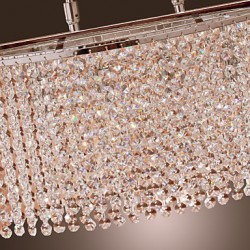 Max 40W Modern/Contemporary Crystal / Bulb Included Electroplated Pendant Lights Living Room / Dining Room / Study Room/Office