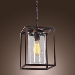 Max 40W Traditional/Classic / Vintage / Lantern Mini Style / Bulb Included Electroplated Pendant LightsLiving Room / Bedroom / Dining
