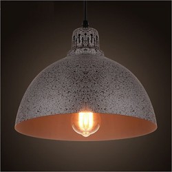 Vintage Metal Dot Pendant Light with One Light