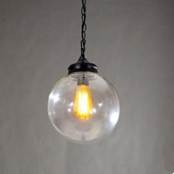 Ball Glass Chandelier Contracted Household Corridor Droplight