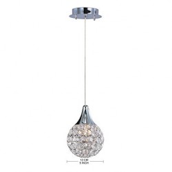 G9 Pendant Lights Crystal / Bulb Included Modern/Contemporary Dining Room / Kitchen Metal