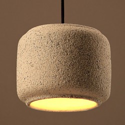 E27 18*15CM 15-20㎡Nordic Creative Arts, The Color Sand Ceramic Chandeliers Lamp Led Light