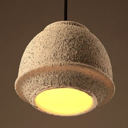 E27 19*16CM 15-20㎡Nordic Creative Arts, The Color Sand Ceramic Chandeliers Lamp Led Light