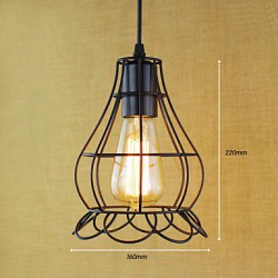 Pendant Lights Traditional/Classic/Vintage/Retro/Country Bedroom/Study Room/Office/Hallway/Garage Metal