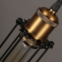 E27 8*30CM Line 1M American Country Industrial Creative Gladiator Restoring Ancient Ways Single Head Droplight LED 1PC