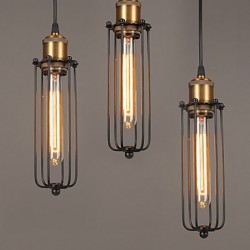 E27 8*30CM Line 1M American Country Industrial Creative Gladiator Restoring Ancient Ways Single Head Droplight LED 1PC