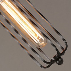 E27 8*30CM Line 1M American Country Industrial Creative Gladiator Restoring Ancient Ways Single Head Droplight LED 1PC