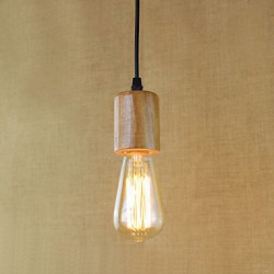 Pendant Lights Traditional/Classic/Vintage/Retro/Country Study Room/Office/Hallway/Garage Wood/Bamboo