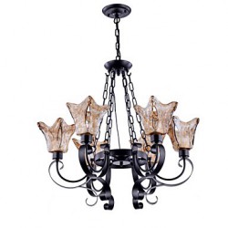 Chandeliers 6 Lights Glass Traditional/Classic / Vintage Living Room / Bedroom / Study Room