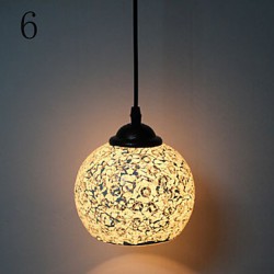 15CM Simple Fashion Marcelo G Glass Chandelier Restoring Ancient Ways Light Lamp LED