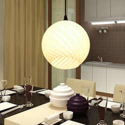 E27 20*18CM Contemporary And Contracted L Creative Glass Meals Chandeliers Led Lamp Light