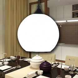 E27 20*18CM Contemporary And Contracted L Creative Glass Meals Chandeliers Led Lamp Light