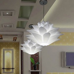35CM PP Lotus Modern Personality Decoration Droplight Light Lamp LED