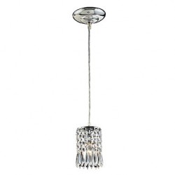 Max 60W Modern/Contemporary Crystal / Mini Style Electroplated Pendant LightsLiving Room / Bedroom / Dining Room / Study Room/Office /