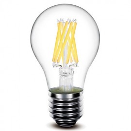 E26/E27 8W 8 COB 800lm Warm White A60(A19) edison Vintage LED Filament Bulbs AC 220-240 V