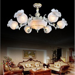 Chandeliers, Traditional/Classic/Vintage/Retro Living Room/Bedroom/Dining Room/Study Room/Office Metal