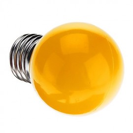 0.5W E26/E27 LED Globe Bulbs G45 7 Dip LED 50 lm Yellow Decorative AC 220-240 V