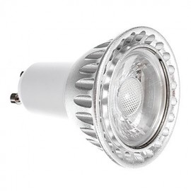 6W GU10 LED Spotlight 1 COB 550 lm Warm White Dimmable AC 220-240 V