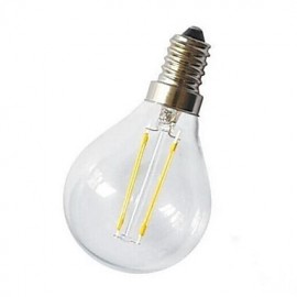 2W E14 LED Filament Bulbs G45 2 COB 220 lm Warm White Decorative AC 220-240 V