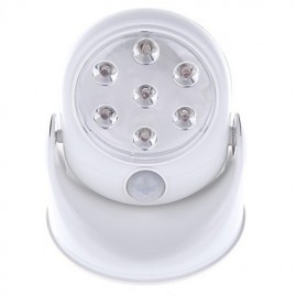 LED Light Angel as Seen on TV Motion Activated Cordless Light Base Rotates 360 PIR Motion Sensor Night Spot Lamps