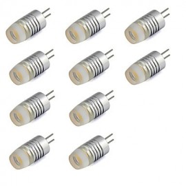 G4 LED Mini Crystal Spotlight 1.5W Chip for Home Chandlier 120 lm Warm White / Cool White DC 12V (10 Piece)