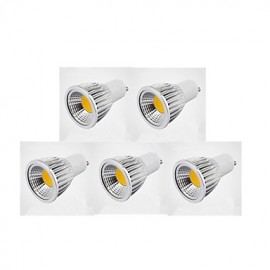 5 pcs Bestlighting GU10 7 W COB 600 LM PAR Dimmable Spot Lights AC 220-240/AC 110-130 V