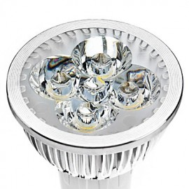 4W GU10 LED Spotlight MR16 4 High Power LED 360 lm Warm White Dimmable AC 220-240 V