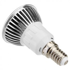 E14 3W 210-250LM 5800-6500K Natural White Light LED Spot Bulb (110-240V)