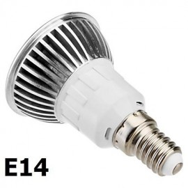 E14 3W 210-250LM 5800-6500K Natural White Light LED Spot Bulb (110-240V)
