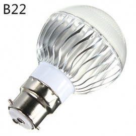 1 pcs E14 / GU10 / E26/E27 / B22 5W 1 High Power LED 540 LM RGB Dimmable / Remote-Controlled Globe Bulbs AC 85-265 V