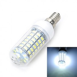 E14/E27 12W 450LM 69-5730 SMD Warm/Cool White Light LED Corn Bulb (AC 220~240V)