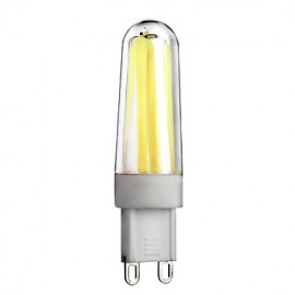 2PCS G9 4LED COB 350-450LM 6W Warm White/Cool White/Natural White Dimmable / Decorative