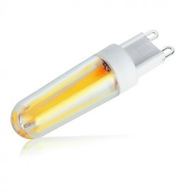 2PCS G9 4LED COB 350-450LM 6W Warm White/Cool White/Natural White Dimmable / Decorative