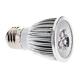 6W E26/E27 LED Spotlight MR16 3 COB 600 lm Warm White Dimmable AC 220-240 V