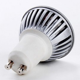 3W GU10 LED Spotlight MR16 3 High Power LED 300 lm Warm White AC 85-265 V