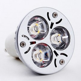 3W GU10 LED Spotlight MR16 3 High Power LED 300 lm Warm White AC 85-265 V
