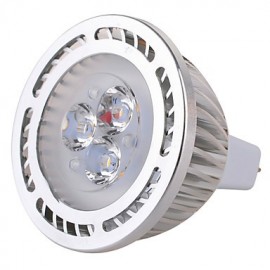 10 pcs GU5.3(MR16) 5 W 3 COB 450 LM Warm White / Cool White MR16 Decorative Spot Lights AC 85-265 , AC/DC 12 V